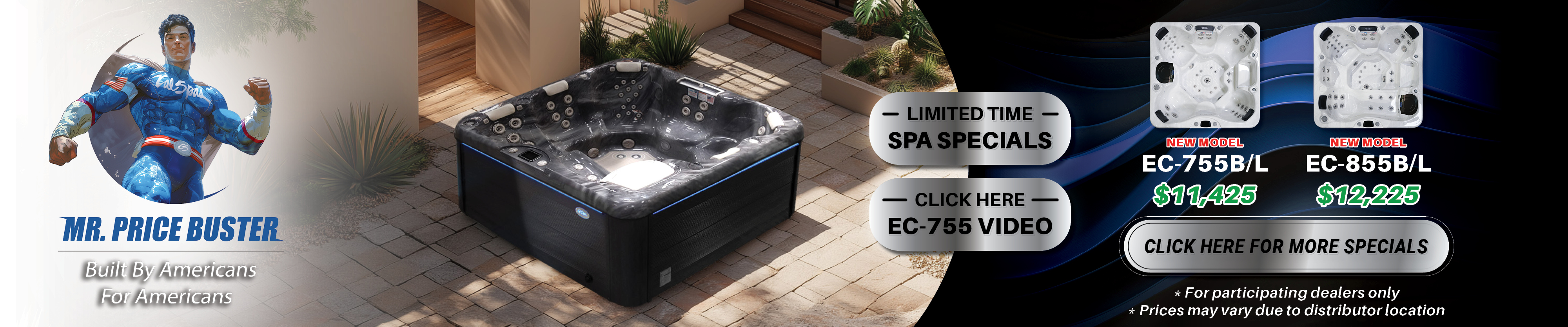 Calspas hot tub being used in a family setting - Lanesborough